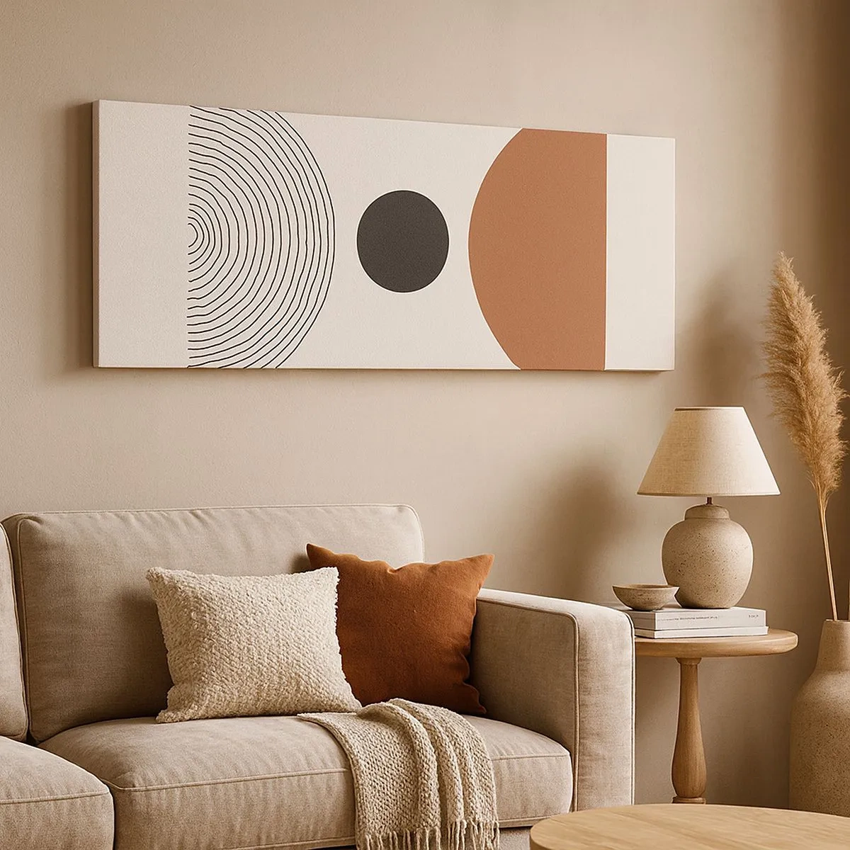 Impression sur toile - Image sur toile - Au centre de l'attention - 100x40 cm