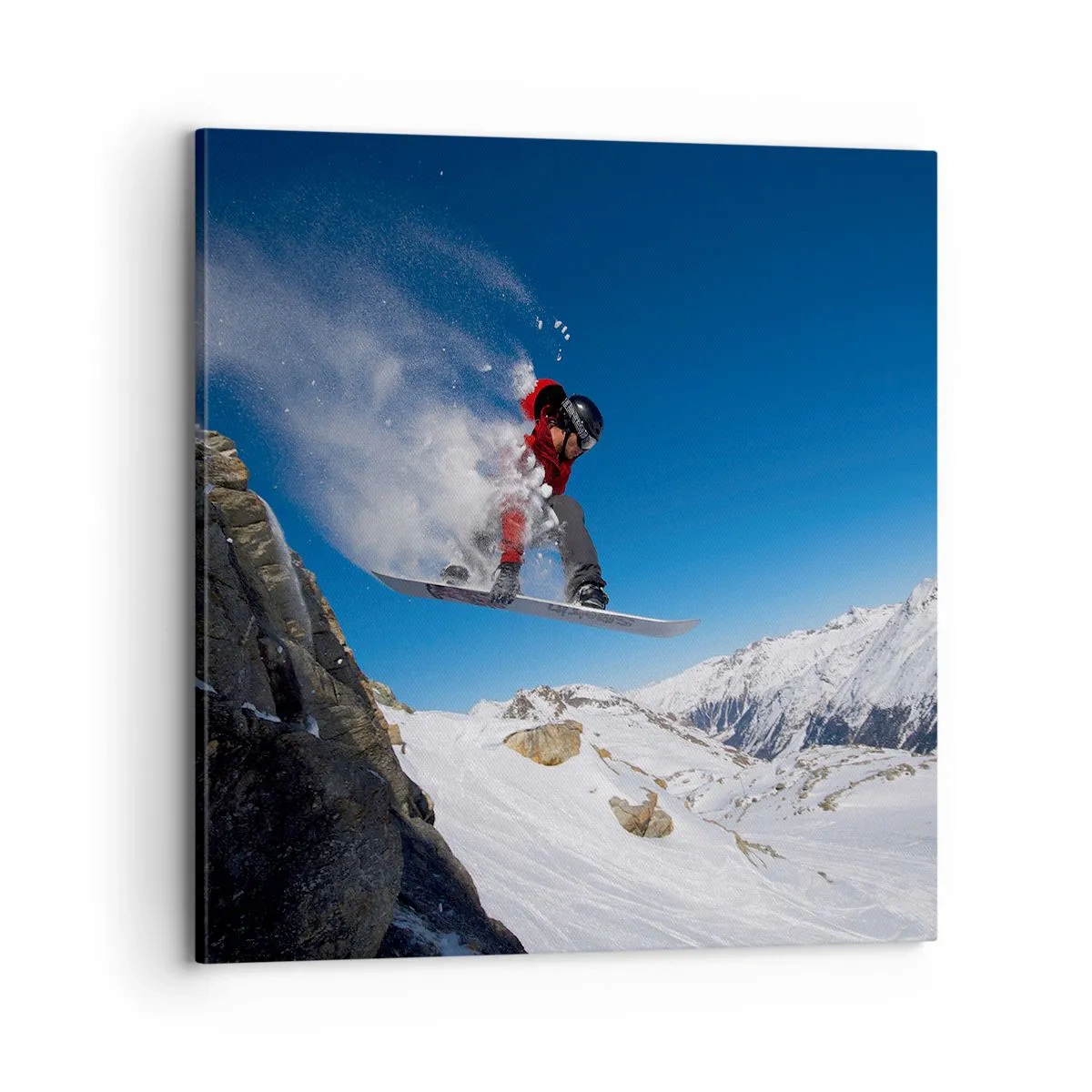 Impression sur toile - Image sur toile - Et tu es devenu une partie de l'espace - 70x70 cm