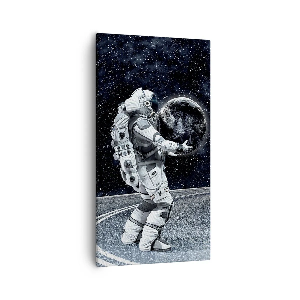 Impression sur toile - Image sur toile - Sur la Voie Lactée - 55x100 cm