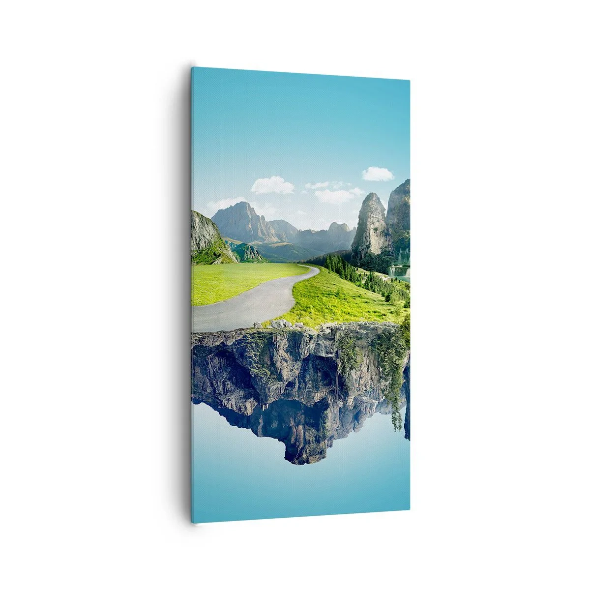 Impression sur toile - Image sur toile - Île fantastique - 65x120 cm