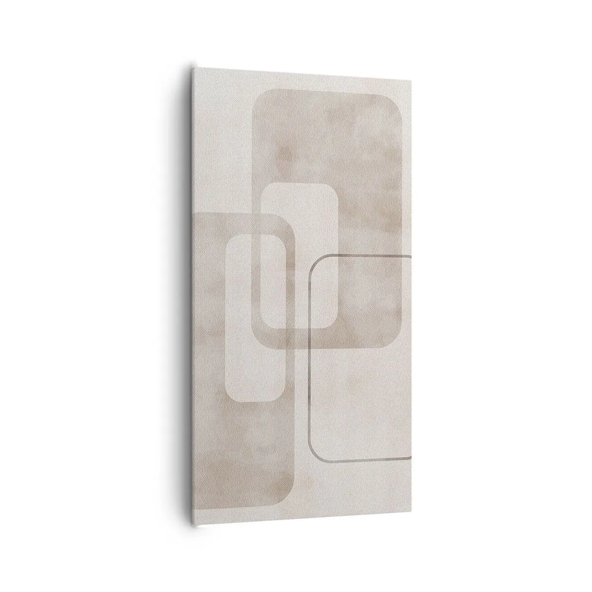 Impression sur toile - Image sur toile - Fugue géométrique - 65x120 cm