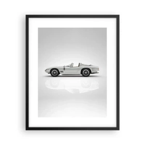 Affiche dans un cadre noir - Poster - Promesse de plaisir - 40x50 cm