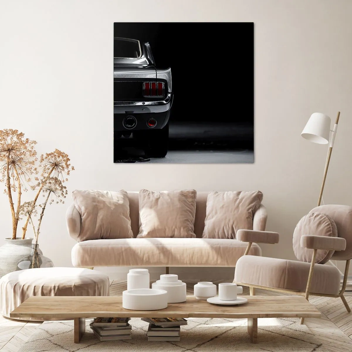 Impression sur toile - Image sur toile - Le charme du classique - 60x60 cm