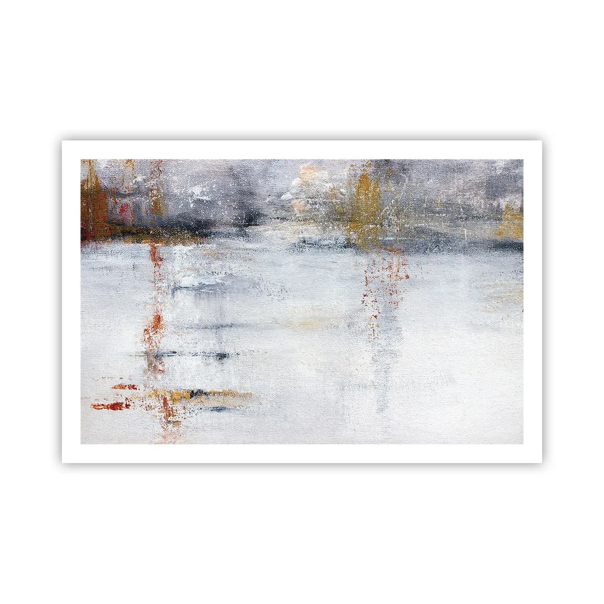 Affiche - Poster - Derrière l'air un rideau - 91x61 cm