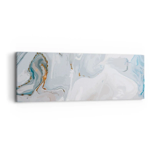 Impression sur toile - Image sur toile - Blanc surélevé - 90x30 cm