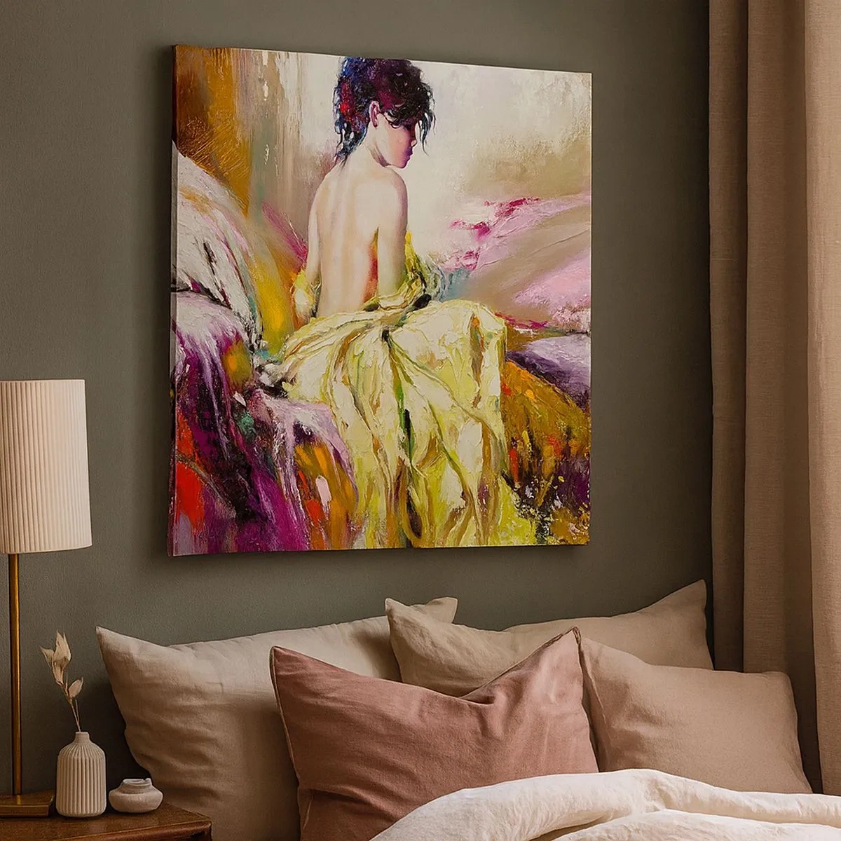 Impression sur toile - Image sur toile - Entre les lèvres et le bord de la tasse - 30x30 cm