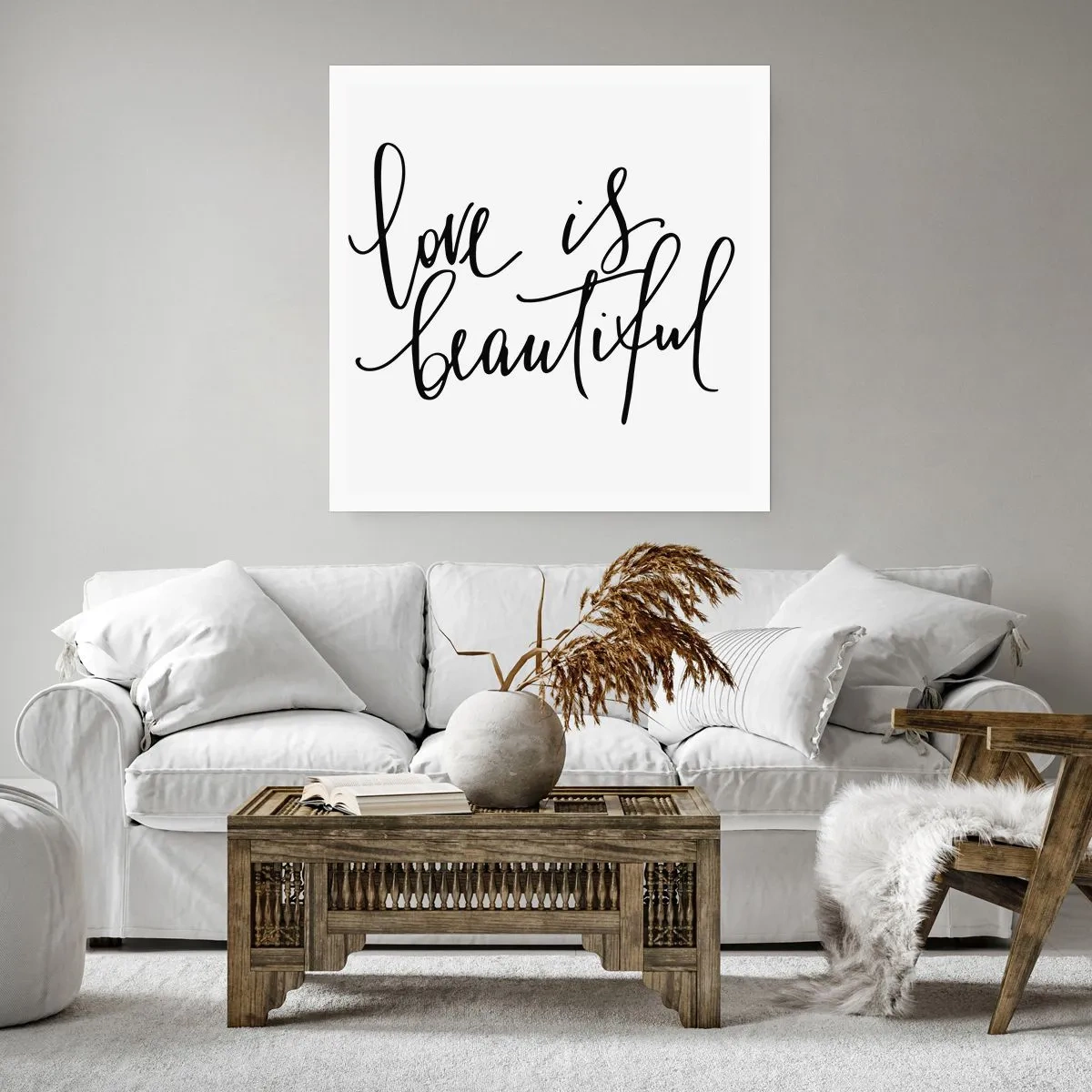 Affiche - Poster - Lire et répéter - 30x30 cm