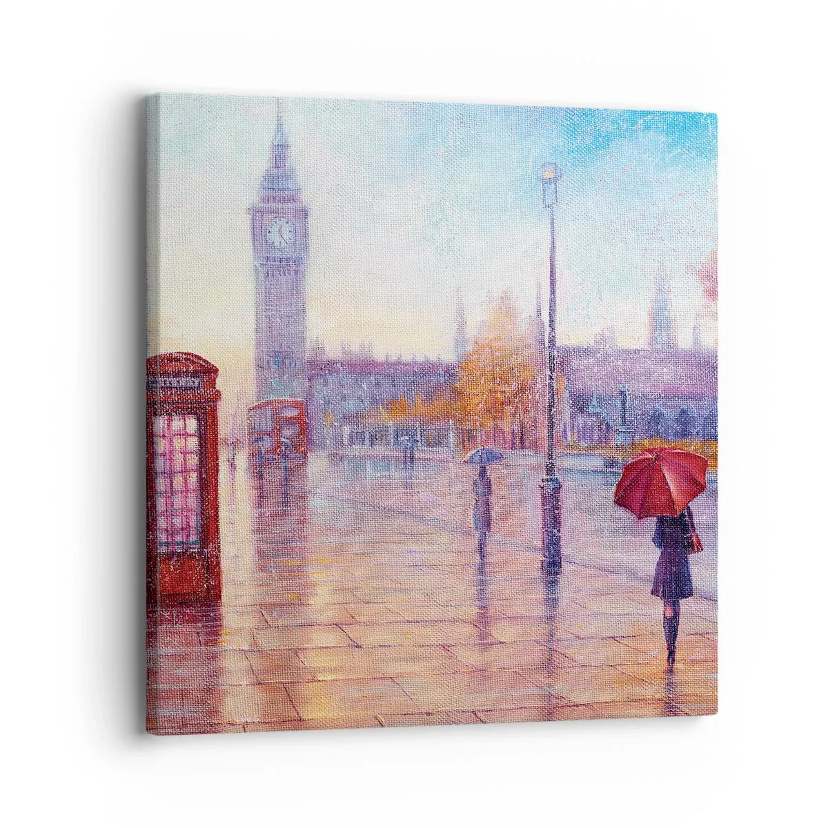 Impression sur toile - Image sur toile - Jour automnal londonien - 30x30 cm