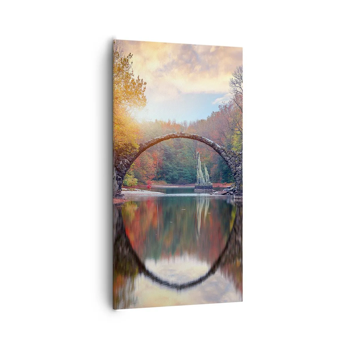 Impression sur toile - Image sur toile - De l'autre cote du miroir - 65x120 cm