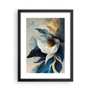 Affiche dans un cadre noir - Poster - Il a un coeur d'or - 30x40 cm