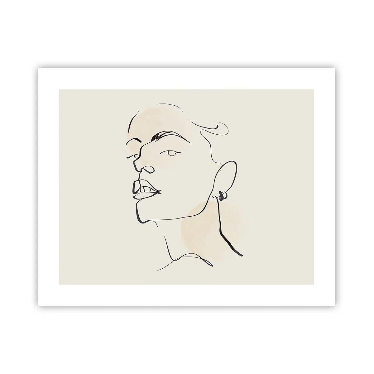 Affiche - Poster - Regard fier - 50x40 cm