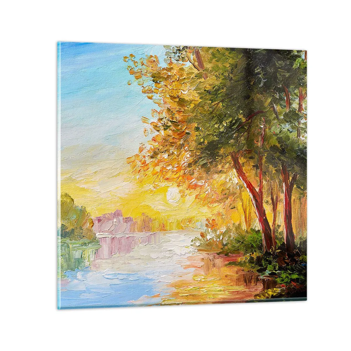 Impression sur verre - Image sur verre - Et in Arcadia ego - 50x50 cm
