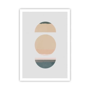 Affiche - Poster - Cercles après cercles - 70x100 cm