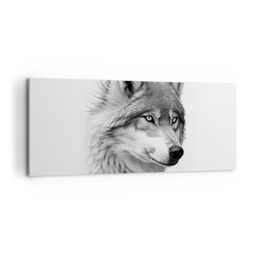 Impression sur toile - Image sur toile - Alpha – sans aucun doute - 100x40 cm