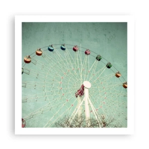 Affiche - Poster - Nous vous invitons à vous amuser - 60x60 cm