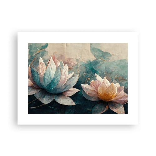 Affiche - Poster - Les étoiles du lac - 40x30 cm