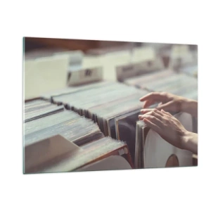 Impression sur verre - Image sur verre - À la recherche d'émotions - 120x80cm - A la recherche d'émotions - Décoration murale moderne pour le salon et la chambre ARTTOR