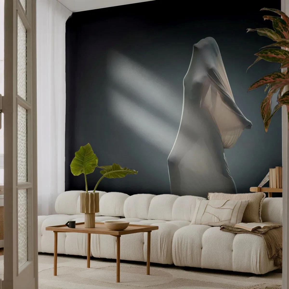 Papier Peint Photo Premium Sand - Une soif secrète - Femme, Danse, Morceau - 250x175 cm