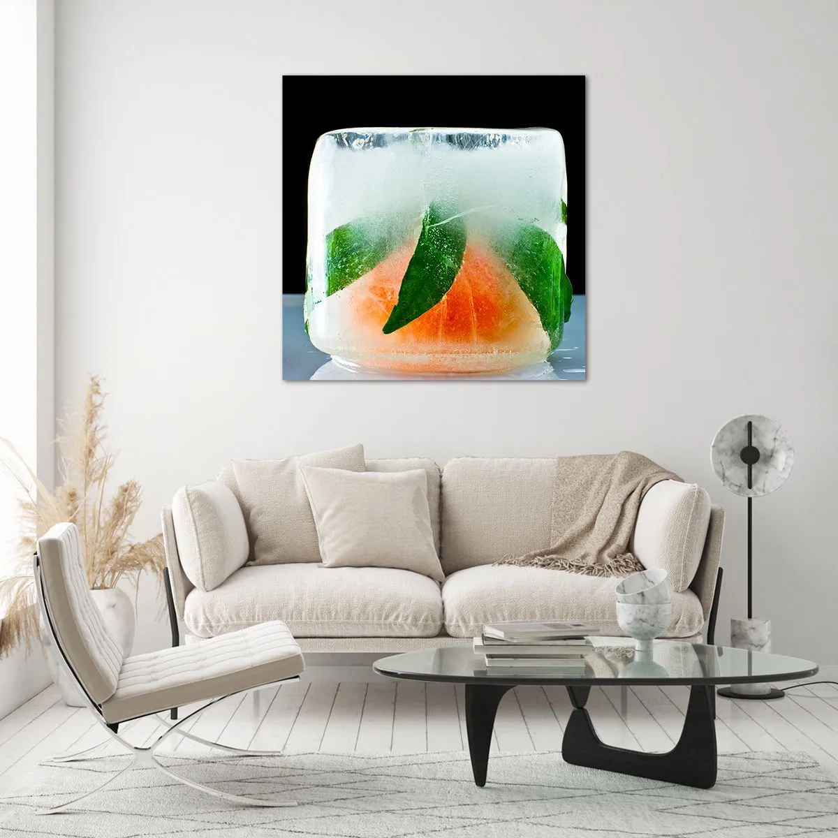 Impression sur verre - Image sur verre - Fraîcheur et rafraîchissement - 30x30 cm