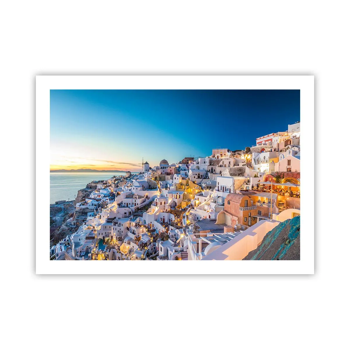 Affiche - Poster - L'essence de la grecque - 70x50 cm