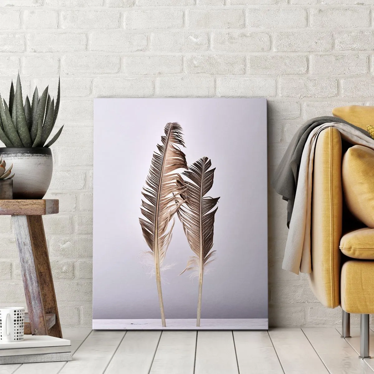 Impression sur toile - Image sur toile - Face au néant - 45x80 cm