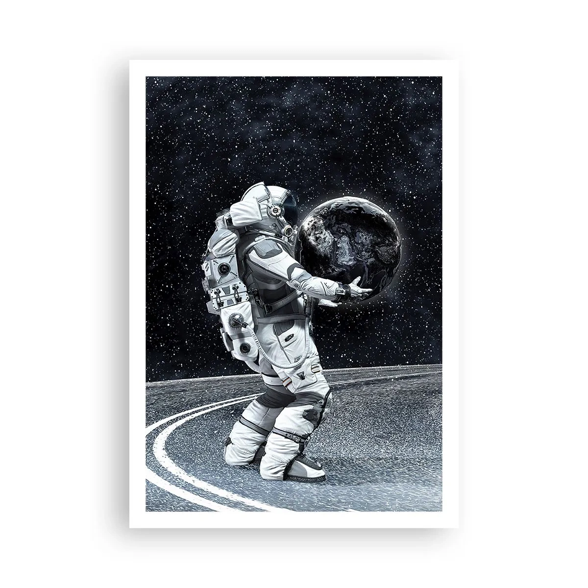 Affiche - Poster - Sur la Voie Lactée - 70x100 cm