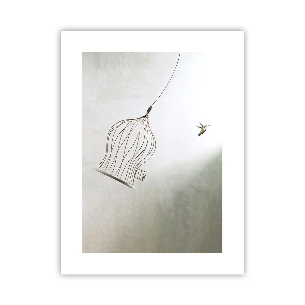 Affiche - Poster - Dans son élément - 30x40 cm