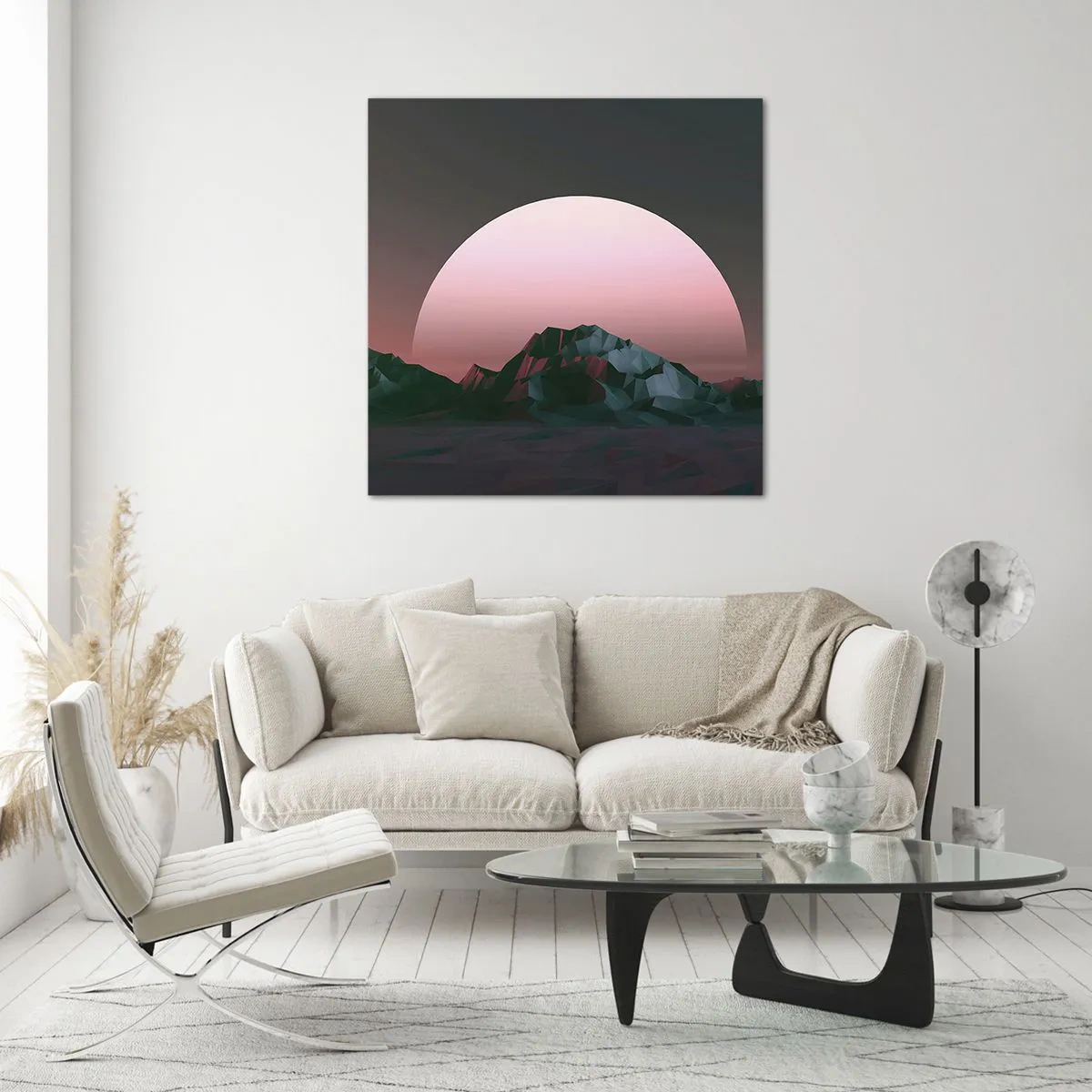 Impression sur verre - Image sur verre - Dans une galaxie voisine - 40x40 cm