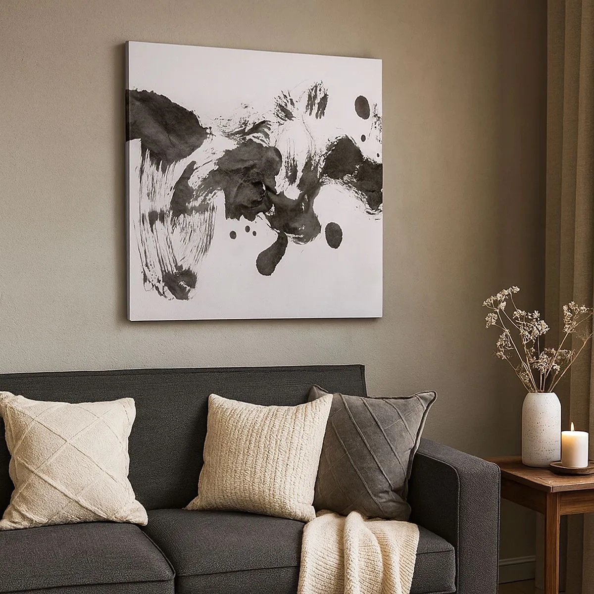 Impression sur toile - Image sur toile - De la méthode dans la folie ? - 30x30 cm