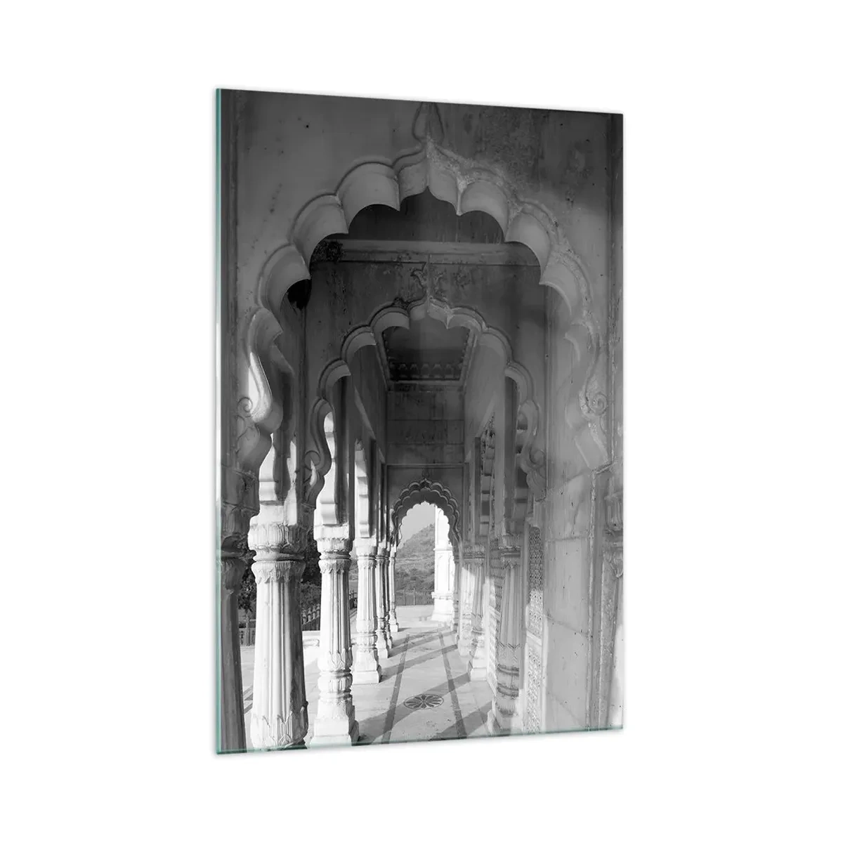 Impression sur verre - Image sur verre - Les contes de fées orientaux se déroulent ici - 70x100 cm