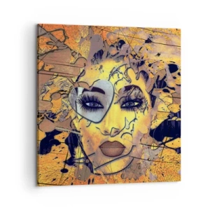 Impression sur toile - Image sur toile - Beauté ensoleillée - 60x60 cm