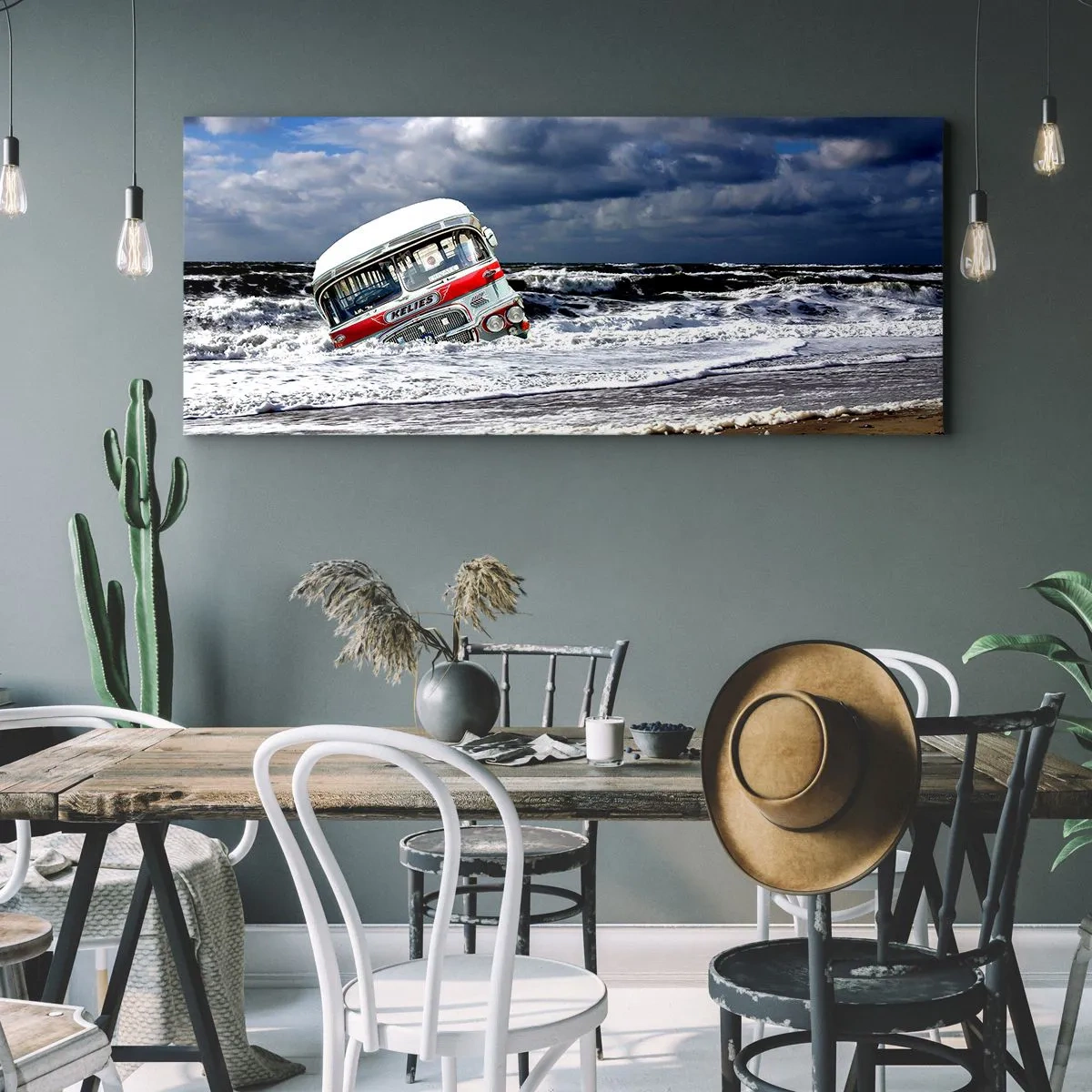 Impression sur toile - Image sur toile - Et qu'est-ce qui vous étonne ? - 90x30 cm