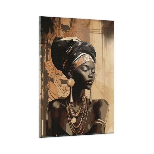 Impression sur verre - Image sur verre - Majesté africaine - 80x120 cm