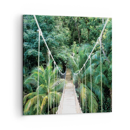 Impression sur toile - Image sur toile - Welcome to the jungle! - 60x60 cm