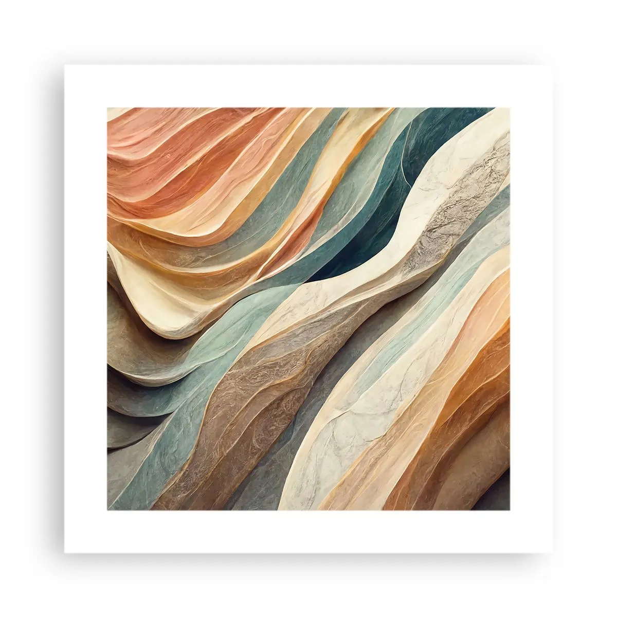 Affiche - Poster - Le moment avant le changement - 40x40 cm