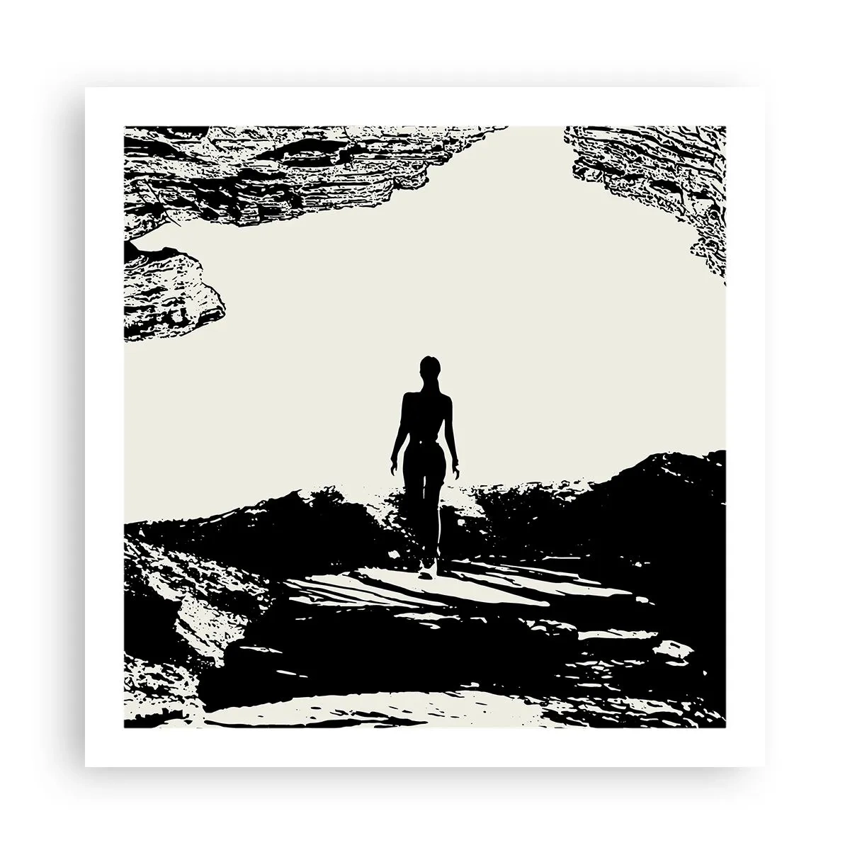 Affiche - Poster - Nouveau look - 60x60 cm