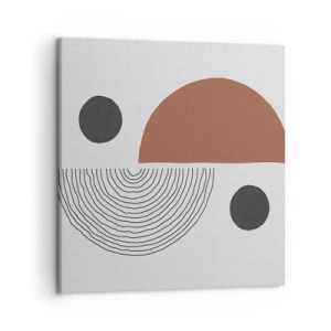 Impression sur toile - Image sur toile - Perfection de la roue - 50x50 cm