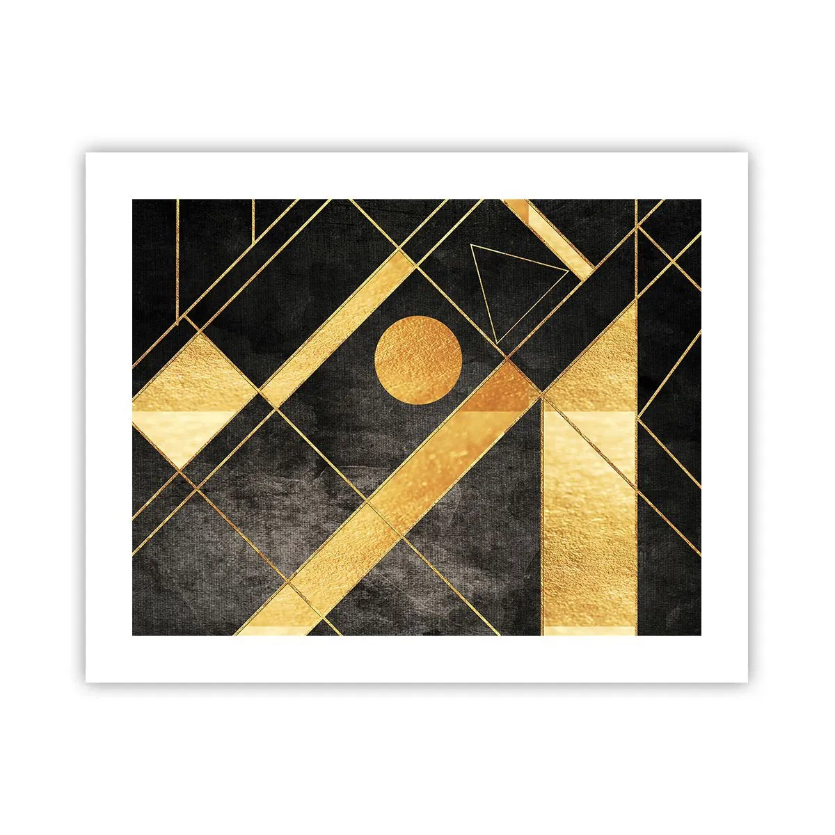 Affiche - Poster - Soleil du désert - 50x40 cm