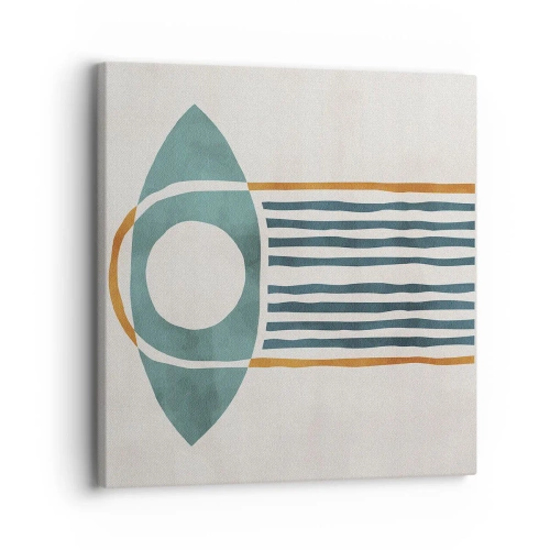 Impression sur toile - Image sur toile - Signes et rituels - 30x30 cm