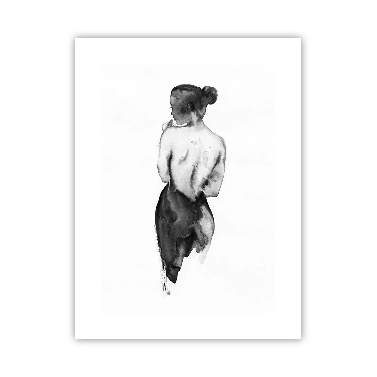 Affiche - Poster - Auprès d'elle, le monde disparaît - 30x40 cm
