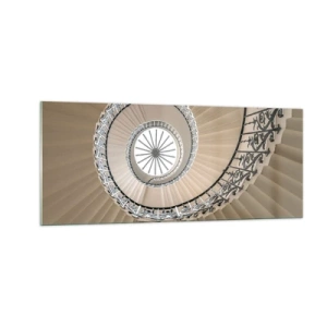 Impression sur verre - Image sur verre - À l'intérieur de la coquille - 100x40 cm