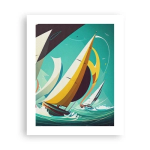 Affiche - Poster - Bonne chance avec les éléments - 40x50 cm