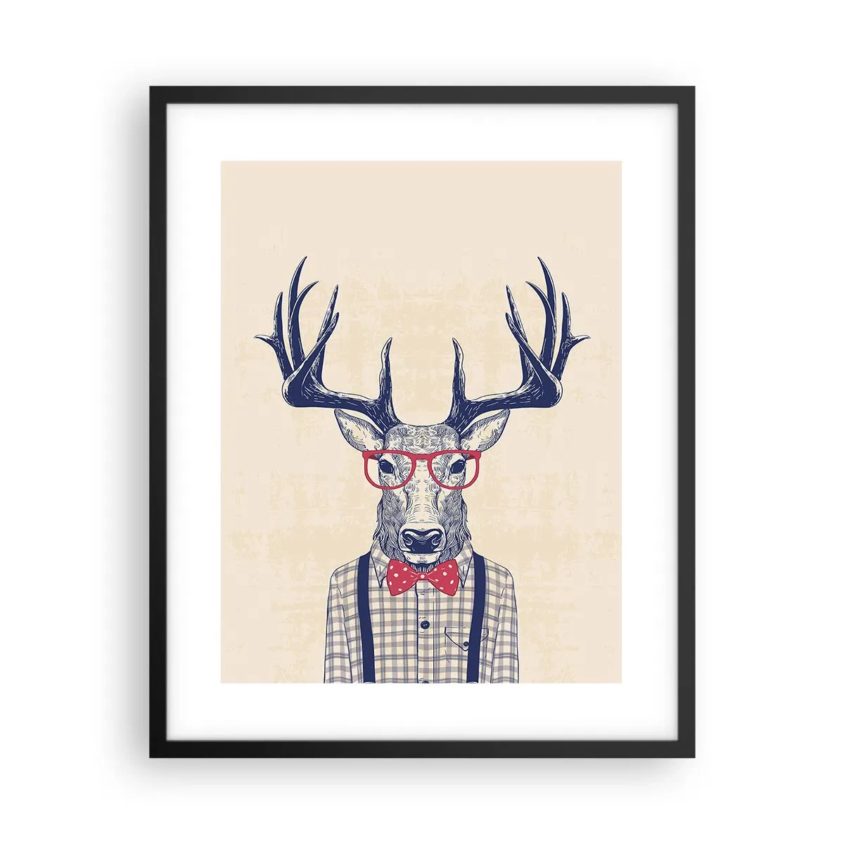 Affiche dans un cadre noir - Poster - Une extravagance amusante - 40x50 cm