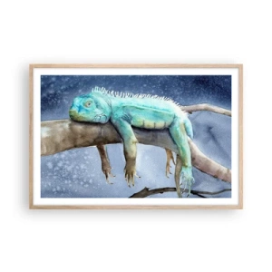 Affiche dans un chêne clair - Poster - Tout va bien! - 91x61 cm