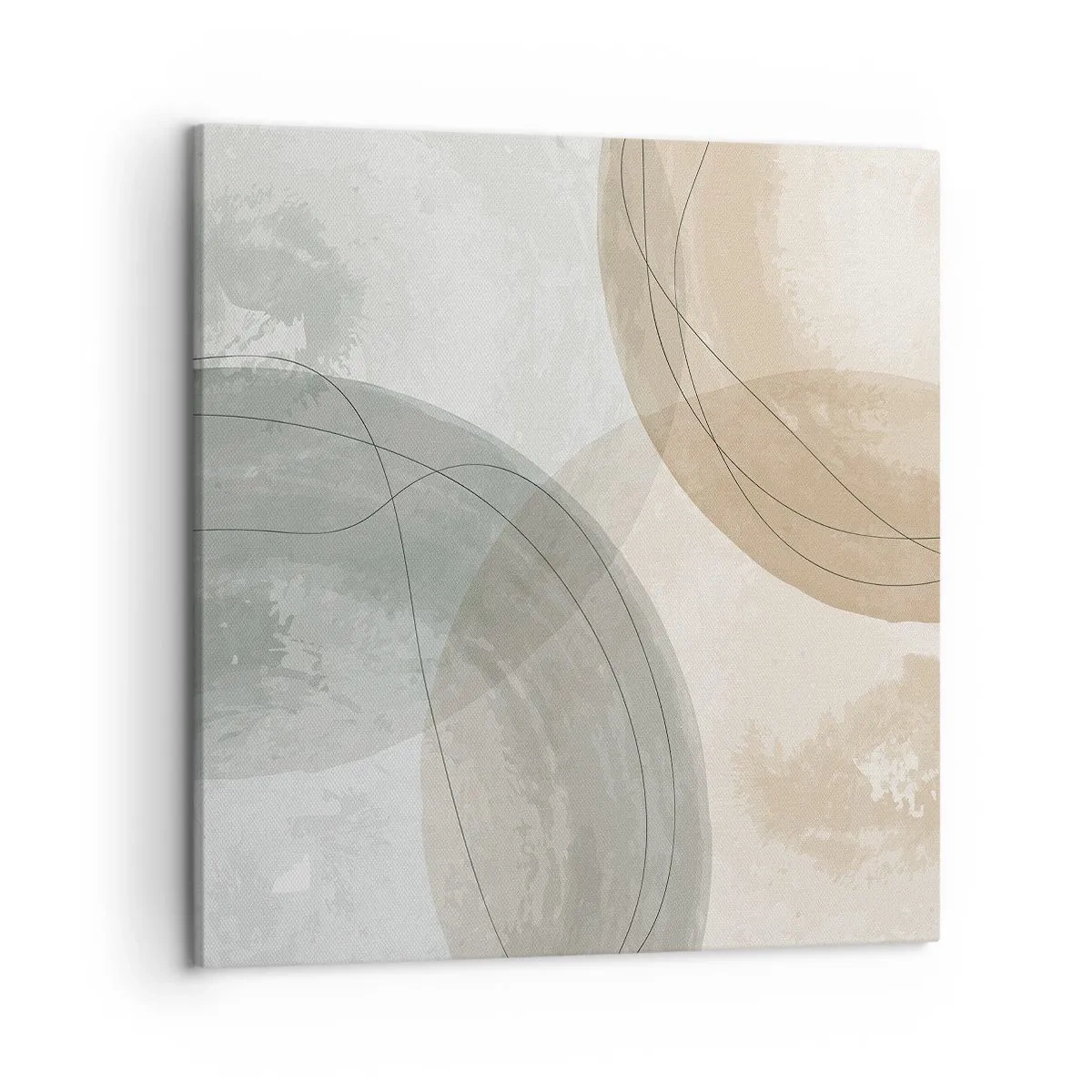 Impression sur toile - Image sur toile - Mondes pénétrants - 50x50 cm