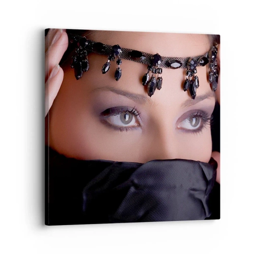 Impression sur toile - Image sur toile - Tentation de mystère oriental - 30x30 cm