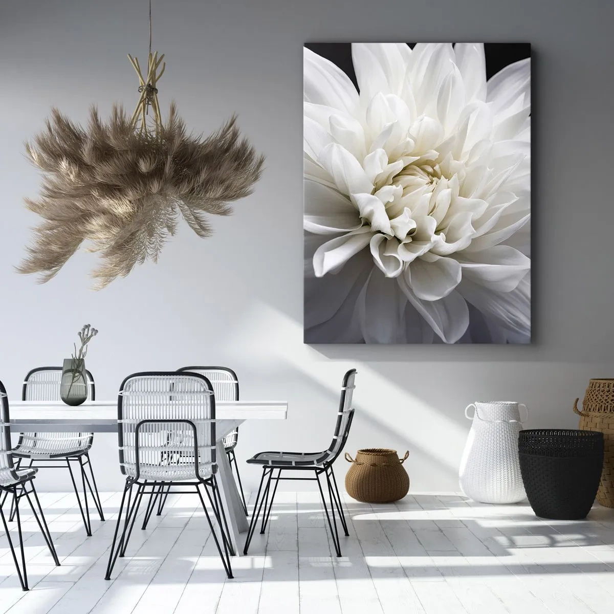 Impression sur toile - Image sur toile - Le matin de la jeune mariéé - 55x100 cm