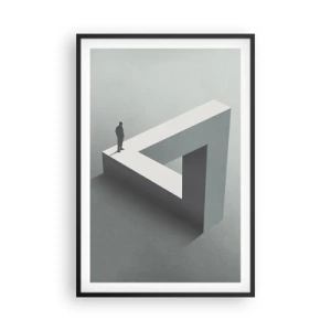 Affiche dans un cadre noir - Poster - Mais c'est possible - 61x91 cm