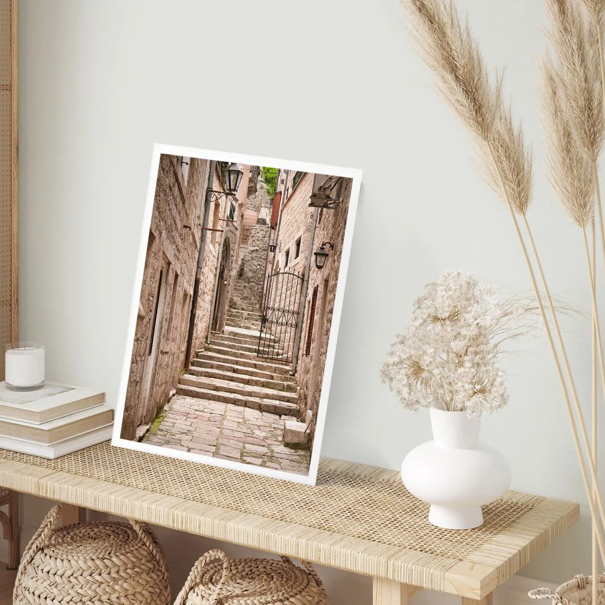 Affiche - Poster - Une vieille ruelle magique - 30x40 cm