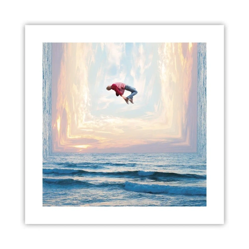 Affiche - Poster - Vers une autre dimension - 40x40 cm